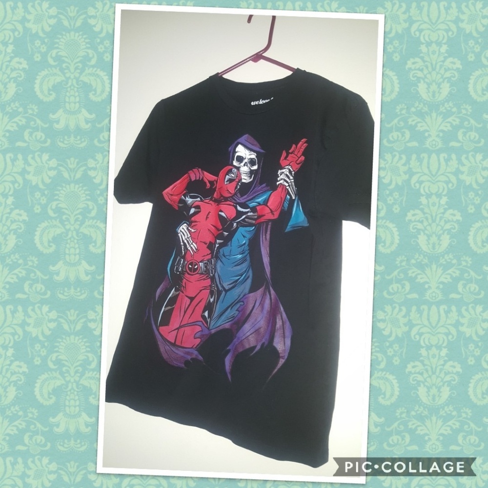 Deadpool shirt from Hot topic